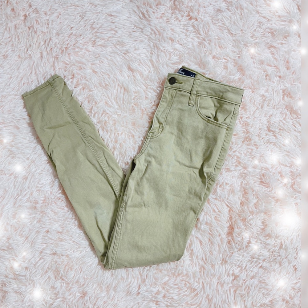Hollister Khaki Skinny Jeans Size 1S